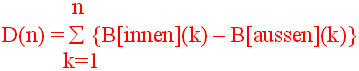 Formel Differenz